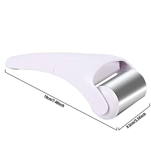 Ice Roller for Face and Eyes - Prevent Wrinkles,Shrink Pores,Eliminate Edema,Relieve Pain,Skin Care Products (White) - Thumbnail 6