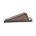 Door Stopper Rubber Stop Floor Wedge Holder Doorstop, Premuim Quality Heavy Duty Non Slip Work Great on All Surfaces Doorstopper, Decorative Security Flexible Stops for Home and Office (6 Pack, Brown)