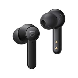 SOUNDPEATS-Q-True-Wireless-Earphones-Bluetooth-50-Wireless-Earbuds-in-Ear-Wireless-Charging-Headphones-with-4-Mic-10mm-Driver-Touch-Control-7Hrs-Playtime-USB-C-Black SoundPEATS Q True Wireless Earbuds Bluetooth 5.0 Headphones with Wireless Charging Case in-Ear Stereo Earphones with 4…