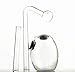 Raymond Child 5inches Clear Glass Oil Burner Can Fill Water (1pcs)