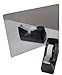 Q-BICS Mirror Stickers 9 Flexible Mirror Sheets 3-6 by 9 inch 3-7 by 7 inch and 3-8 ½ by 11 inch Self Adhesive Non Glass Cut to Size Crafts 3 Sheets