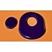 PerformanceFoot 1/8 inch thick Oval Callus Cushion Pad - Purple Reusable Gel by PerformanceFoot