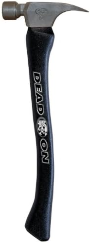 Dead On DO21-G 21oz Milled Face 18-Inch Straight Graphite Covered Hickory Handle Hammer