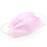 CUGBO 50 Pcs Disposable Earloop Procedure Mask Dust& Filter Face MaskPink