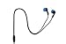 JLab Audio JBuds Hi-Fi Noise-Reducing Ear Buds, Guaranteed for Life - Black/Blue