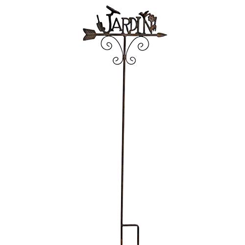LHéritier Du Temps - Tutor de jardín (Hierro Envejecido, 7, 5 x ...