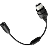 KKPOERT Replacement Split Jumper Adapter Compatible with Xbox Controllers, Compatible with Xbox 360, PC Gaming System and Duke Controller, Supports Secure Data Transmission (10 inches)