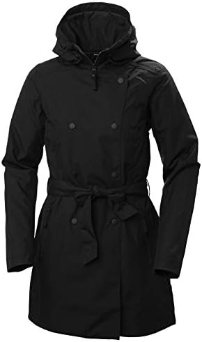 Amazon.com: Helly Hansen Welsey II Trench Black SM : Clothing