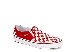 Vans Unisex Modern, Checkerboard Red, 10 US Women