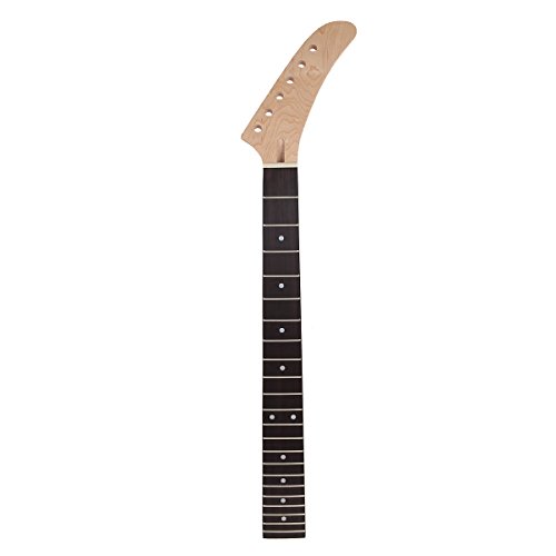 Maple rosewood electric guitar neck dot inlay 22 frets …