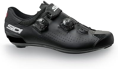 Amazon.com | Sidi Genius 10 Road Bike Shoes Anthracite Red | Cycling