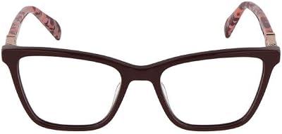 Brille mit Sehstärke für Damen Rechteckig Braun VTOB29L
