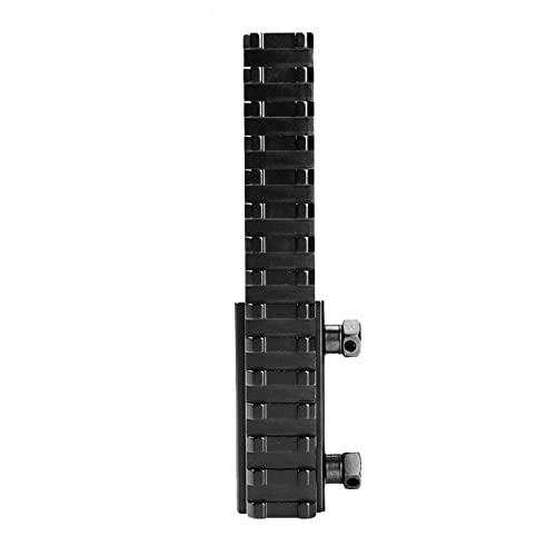 GOYOJO Tactical Picatinny Rail Scope Mount Extender 20mm Dovetail Riser Hunting Flat Top Base Adapter Converter 145mm 14 Slots for Extension Red Dot Sight