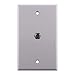 Petra 11-0415 Coaxial Wall Plate (White)
