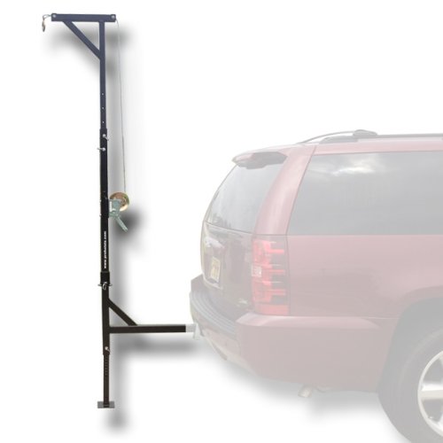 600lb Truck Hitch Deer Hoist with Foot Base - Image 6