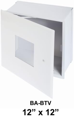 12" x 12" Valve Box with Window and Hidden Flange