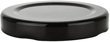 Nakpunar 24 Pcs 70tw Black Lids Bpa Free Plastisol Lined 70mm Lug Lids For Glass Jars Canning Preserving Kitchen Dining Amazon Com