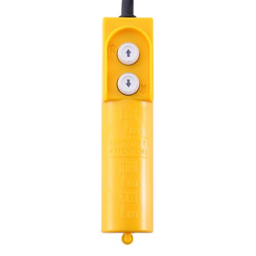 BestEquip 1320LBS Electric Hoist 110V Lift Electric Hoist Mini Electric Winch Crane Remote Control Electric Cable Hoist for Overhead Crane Lift - Image 4