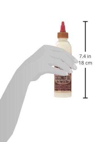 Okay 100% Oil for Hair and Skin, Coconut, 6 Ounce