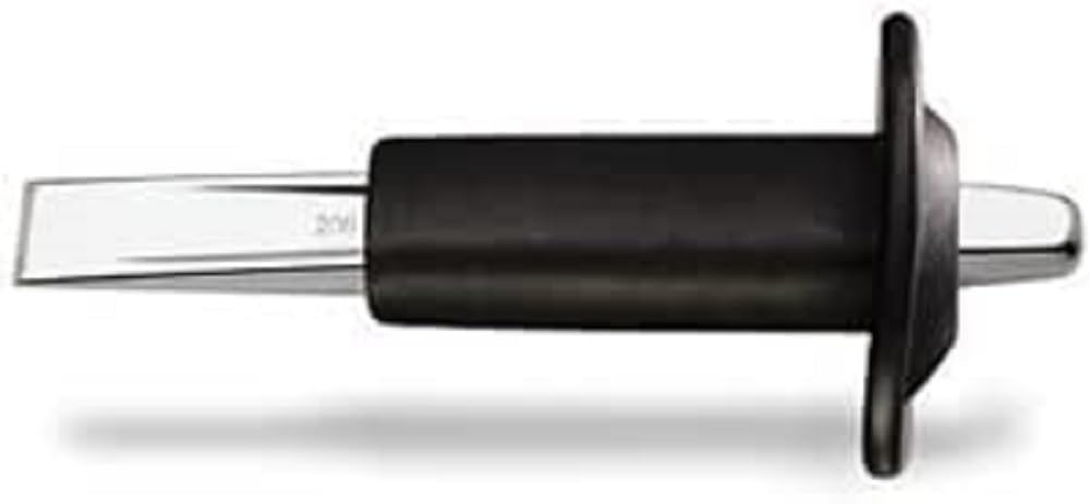 Beta 350016 Model 35 PM300 Flat Cold Chisel with Hand Guards, Ribbed Type, 34mm x 300mm