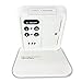 Travel Clock, eBoTrade Dirct Alarm Clock Battery Operated Portable Digital Desk Clock White