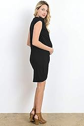 Hello Miz Color Block Asymmetrical Maternity