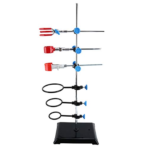 Lab Laboratory Stands Support and Lab Clamp Flask Clamp Condenser Clamp