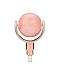 Rose Quartz Roller For Face - 4 in 1 Set - With 4 Detachable Heads -Premium Quality - Facial Roller Massager - Helps With Inflammation, Puffiness & Wrinkles - Ultimate Gift Set - By Then I Met Jade