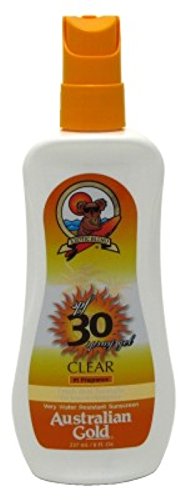 Australian Gold Spf#30 Spray Gel Clear 8 Ounce (235ml) (2 Pack)