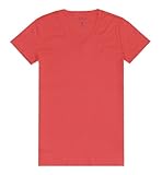 NAUTICA Women's Solid Short Sleeve V-Neck T-Shirt