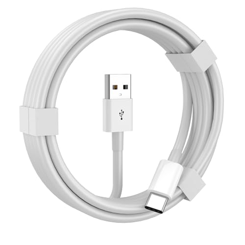 CarPlay Kabel für iPhone 16/15 Serie, USB A auf USB C Kabel für Apple CarPlay, iPad Pro 13'/12.9'/11'/Mini 6/Air 5, KFZ-Ladekabel, 91 cm, Weiß