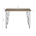Poly and Bark Ralston Writing Desk - Standard Height - in Ash Grey