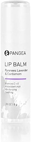 Pangea Organics Lip Balm Pyrenees Lavender With Cardamom 025Ounce Tubes