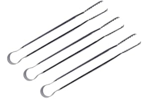 CLAIRLA 3 Pcs Stainless Steel Kitchen Tongs for Cooking, BBQ, Grilling, Barbeque Food Tong 9.5Inch