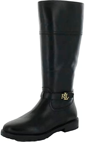 black riding boots ralph lauren