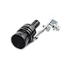 Aluminum BOV Blow-off Valve Simulator TUTOOLS Turbo Sound Whistle Turbo Sound Exhaust Pipe,Black(XL)