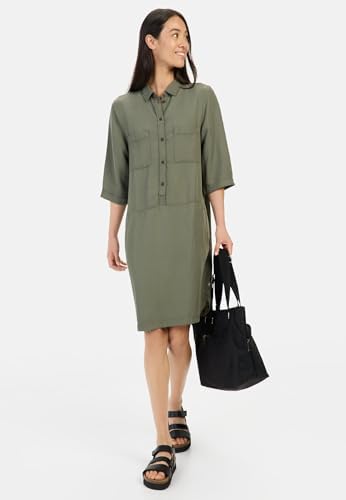 391050-5s97 Vestito, Verde Scuro, M Donna