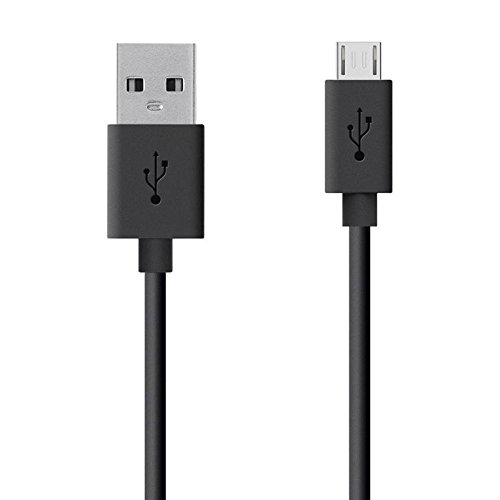 Ultra Fast Charger for Asus Zenfone 2 ZE551ML Mobile Charger | Power Adapter | Wall Charger | Ultra Fast Charger Hi Speed Travel Charger with 1m Micro USB Sync Cable (2 Amp Black) 4