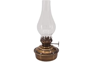 Vermont Lanterns Brass Mini Small Oil Lamp 6.5" (Antique Brass)