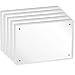 OfficeMajor Acrylic Picture Frames 4x6 - Magnetic Photo Frames Double Sided Picture Frames for Desk (Pack of 5)
