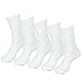 TBA Men's 5-Pack Cotton Business Dress Socks