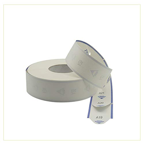 Ticket Ticket Labels - 10,000 Tickets for Deletion Systems - Tickets - Tickets round color BLUE