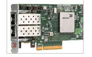 Q-Logic 10GB X8 PCIE Fcoe CNA Dual Port No Transceivers Installed BR-1860-2C00