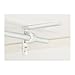 Ikea Curtain Rod Holder Bracket Wall/Ceiling Set Of 2 Steel White