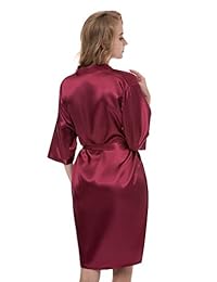 Kimono, bata corta puro color para dama. Batas para damas de honor.