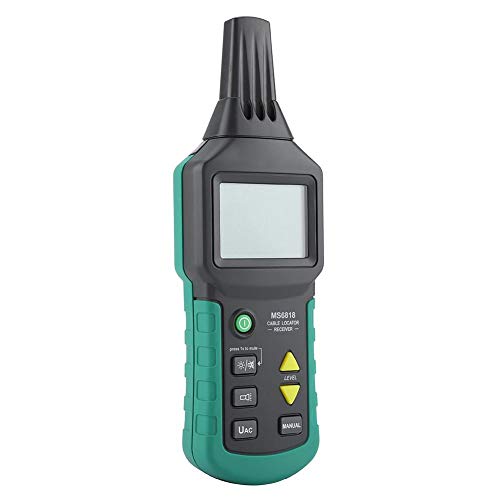 Cable Locator Tester,MS6818 12V-400V AC/DC Wire Cable Locator Metal Pipe Detector Tester Line Tracker