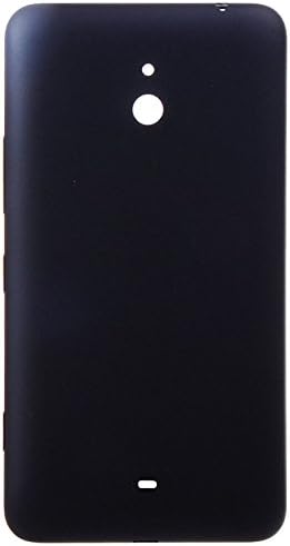 Xphone Cellphone Housing Battery Back Cover Case Shell + Side Button for Nokia Lumia 1320 (Color : Black)