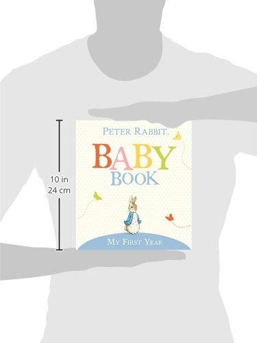 peter rabbit baby book my first year