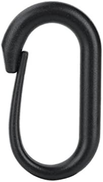 Lifreak Tactical 5pcs Carabiner Polymer Light Weight EDC (Black)