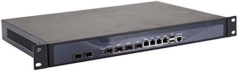 1U Cabinet Firewall Pfsense Mikrotik VPN Router Netowork Security Server 10 Ports 4 Lan 4 Gigabit SFP 210 Gigabyte SFP Z87 With Core I3 4G RAM 64G SSD RS19